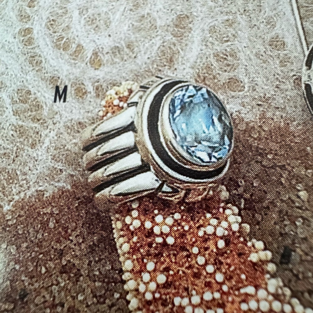 Silpada R0902 5 1/2 Carat Faceted Blue Topaz Sterling Silver Ring. EUC Size 5 - Picture 5 of 7